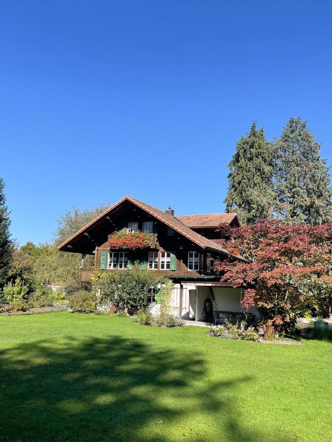 Neb-Thun Lodge'S Seehaus 1 Gwatt Экстерьер фото